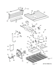 03 - Unit Parts parts for Ge Refrigerator GTS18HCMBRCC from AppliancePartsPros.com