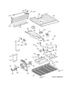 03 - Unit Parts parts for Ge Refrigerator GTS17BCMDRAA from AppliancePartsPros.com