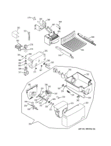 10 - Ice Maker & Dispenser parts for Ge Refrigerator GSS22JEMABB from AppliancePartsPros.com