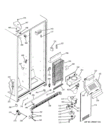 07 - Freezer Section parts for Ge Dishwasher GSM20IEMCWW from AppliancePartsPros.com