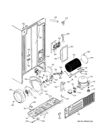 02 - Sealed System & Mother Board parts for Ge Refrigerator GSG20IEMCFBB from AppliancePartsPros.com