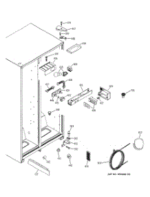 09 - Fresh Food Section parts for Ge Refrigerator GSG25IEMCFWW from AppliancePartsPros.com
