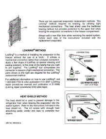 04 - Evaporator Instructions parts for Ge Refrigerator GSS25LGMEWW from AppliancePartsPros.com
