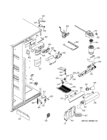 07 - Fresh Food Section parts for Ge Refrigerator GSS25LGMECC from AppliancePartsPros.com