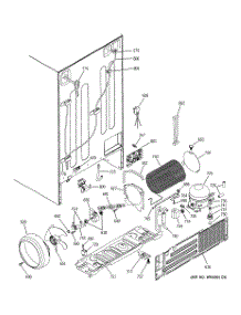 09 - Sealed System & Mother Board parts for Ge Refrigerator GSS25LGMECC from AppliancePartsPros.com