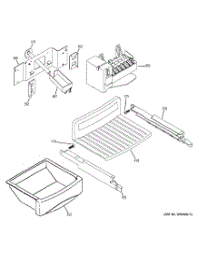 06 - Ice Maker & Dispenser parts for Ge Refrigerator GCK23LCMAFCC from AppliancePartsPros.com