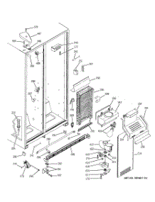 06 - Freezer Section parts for Ge Refrigerator GST22JEMCCC from AppliancePartsPros.com