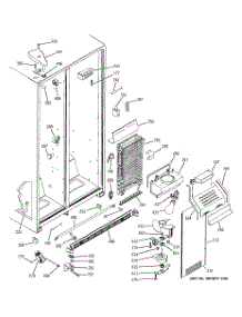 06 - Freezer Section parts for Ge Refrigerator GST20IEMCCC from AppliancePartsPros.com