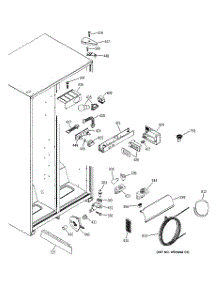 09 - Fresh Food Section parts for Ge Refrigerator GSS25JEMCWW from AppliancePartsPros.com
