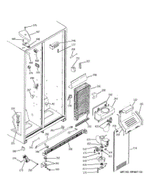 05 - Freezer Section parts for Ge Refrigerator GST20DBMCWW from AppliancePartsPros.com