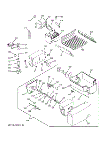 08 - Ice Maker & Dispenser parts for Ge Refrigerator GSH25KGMCBB from AppliancePartsPros.com