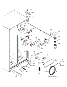 09 - Fresh Food Section parts for Ge Refrigerator GSS25KGMCBB from AppliancePartsPros.com