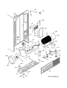 02 - Sealed System & Mother Board parts for Ge Refrigerator GSS22QFMCCC from AppliancePartsPros.com
