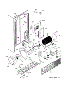 02 - Sealed System & Mother Board parts for Ge Refrigerator GSH22KGMCWW from AppliancePartsPros.com