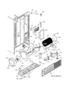 02 - Sealed System & Mother Board parts for Ge Refrigerator GSS22JFMCCC from AppliancePartsPros.com