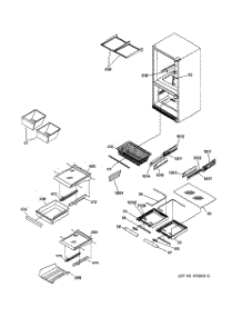 05 - Shelving Assemblies parts for Ge Refrigerator PDS21SBMABS from AppliancePartsPros.com
