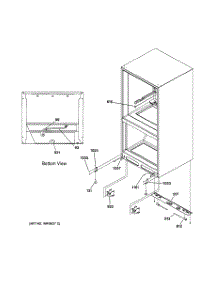07 - Insulator & Roller Assembly parts for Ge Refrigerator PDS21SBMABS from AppliancePartsPros.com