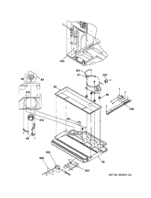 08 - Machine Compartment Assembly parts for Ge Refrigerator PDS21SBMABS from AppliancePartsPros.com
