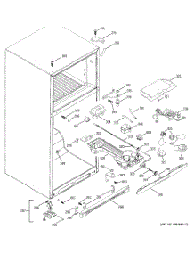 04 - Fresh Food Section parts for Ge Refrigerator GTS18KBMBRAA from AppliancePartsPros.com
