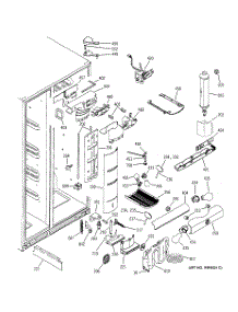 07 - Fresh Food Section parts for Ge Refrigerator PCG21MIMAFBB from AppliancePartsPros.com