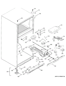 04 - Fresh Food Section parts for Ge Refrigerator GTS18KCMBRCC from AppliancePartsPros.com