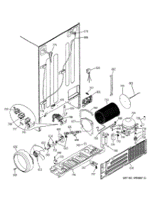 02 - Sealed System & Mother Board parts for Ge Refrigerator PSS29NGMCWW from AppliancePartsPros.com