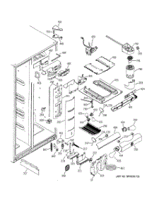 08 - Fresh Food Section parts for Ge Refrigerator PSS29NHMCWW from AppliancePartsPros.com