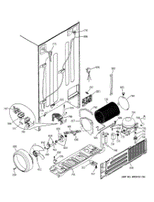 02 - Sealed System & Mother Board parts for Ge Refrigerator PSS27SHMCBS from AppliancePartsPros.com
