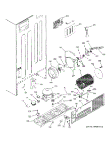 08 - Sealed System & Mother Board parts for Ge Refrigerator GTS22ZBMARCC from AppliancePartsPros.com