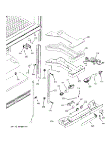 05 - Fresh Food Section parts for Ge Refrigerator GTS22QBMARWW from AppliancePartsPros.com