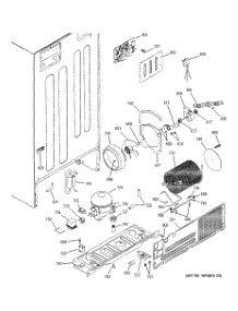 08 - Sealed System & Mother Board parts for Ge Refrigerator GTS22FBMARWW from AppliancePartsPros.com