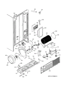 08 - Sealed System & Mother Board parts for Ge Refrigerator GST20IEMBWW from AppliancePartsPros.com