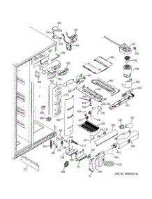 07 - Fresh Food Section parts for Ge Refrigerator PSI21MGMBWW from AppliancePartsPros.com