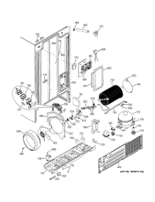 02 - Sealed System & Mother Board parts for Ge Refrigerator GSH22KGMAAA from AppliancePartsPros.com
