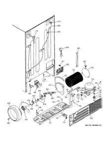 09 - Unit Parts parts for Ge Refrigerator PSI21MGMBCC from AppliancePartsPros.com