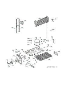 06 - Unit Parts parts for Ge Refrigerator TBX18IIDARAA from AppliancePartsPros.com