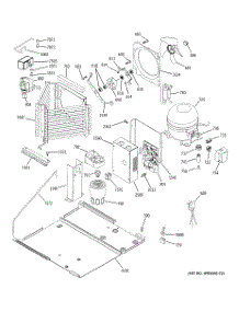 05 - Sealed System & Mother Board parts for Ge Refrigerator ZIC36NMALH from AppliancePartsPros.com