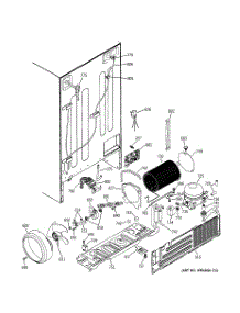 09 - Unit Parts parts for Ge Refrigerator ESS25LGMBWW from AppliancePartsPros.com