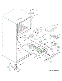 04 - Fresh Food Section parts for Ge Refrigerator GTS19ZBMARCC from AppliancePartsPros.com