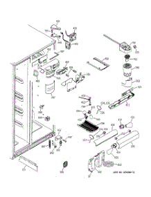 07 - Fresh Food Section parts for Ge Refrigerator GSS25LGMBWW from AppliancePartsPros.com