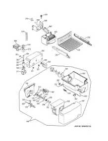 08 - Ice Maker & Dispenser parts for Ge Refrigerator ESS22XGMBBB from AppliancePartsPros.com