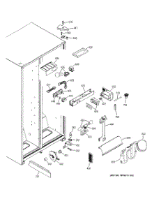 06 - Fresh Food Section parts for Ge Refrigerator PSG22SIMBFBS from AppliancePartsPros.com