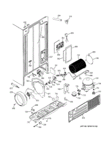 08 - Sealed System & Mother Board parts for Ge Refrigerator PSG22SIMBFBS from AppliancePartsPros.com