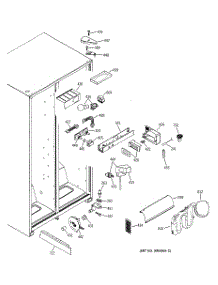 09 - Fresh Food Section parts for Ge Refrigerator PSG22MIMBFBB from AppliancePartsPros.com