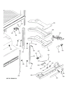 05 - Fresh Food Section parts for Ge Refrigerator GTS22IBMARWW from AppliancePartsPros.com