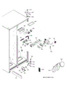 09 - Fresh Food Section parts for Ge Refrigerator GSG22KEMBFBB from AppliancePartsPros.com