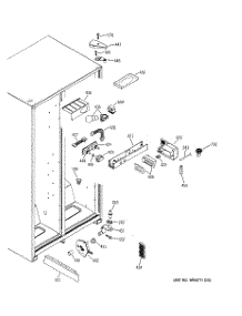 07 - Fresh Food Section parts for Ge Refrigerator GSG22KBMBFWW from AppliancePartsPros.com