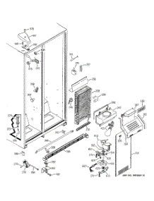 05 - Freezer Section parts for Ge Refrigerator GSG20IBMBFBB from AppliancePartsPros.com