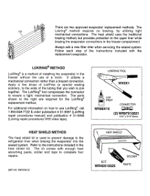 06 - Evaporator Instructions parts for Ge Refrigerator GTS18ICMARCC from AppliancePartsPros.com