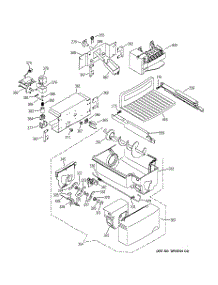 05 - Ice Dispenser parts for Ge Refrigerator GSS25LGMACC from AppliancePartsPros.com